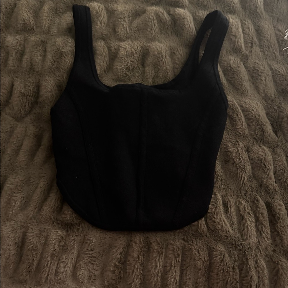 Black Women's Corset Top Small